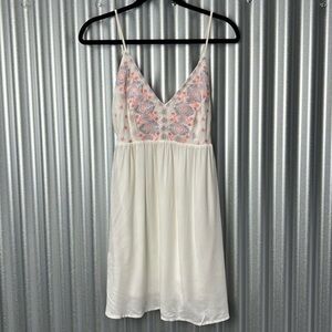 Lush Cream dress